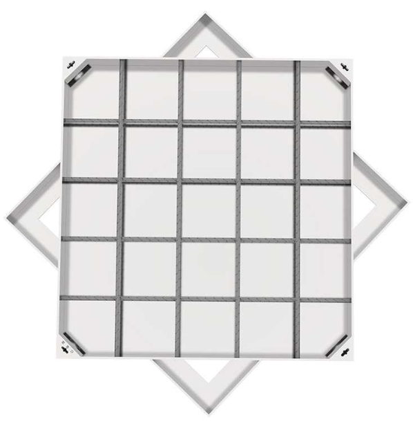 平坝不锈钢方井展示